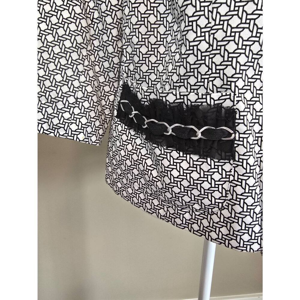 A. Giannetti Open Front Blazer Sz L - Picture 3 of 7